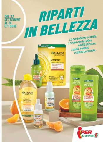 Volantino Iper, La grande i - 23/9/2022 - 14/10/2022.