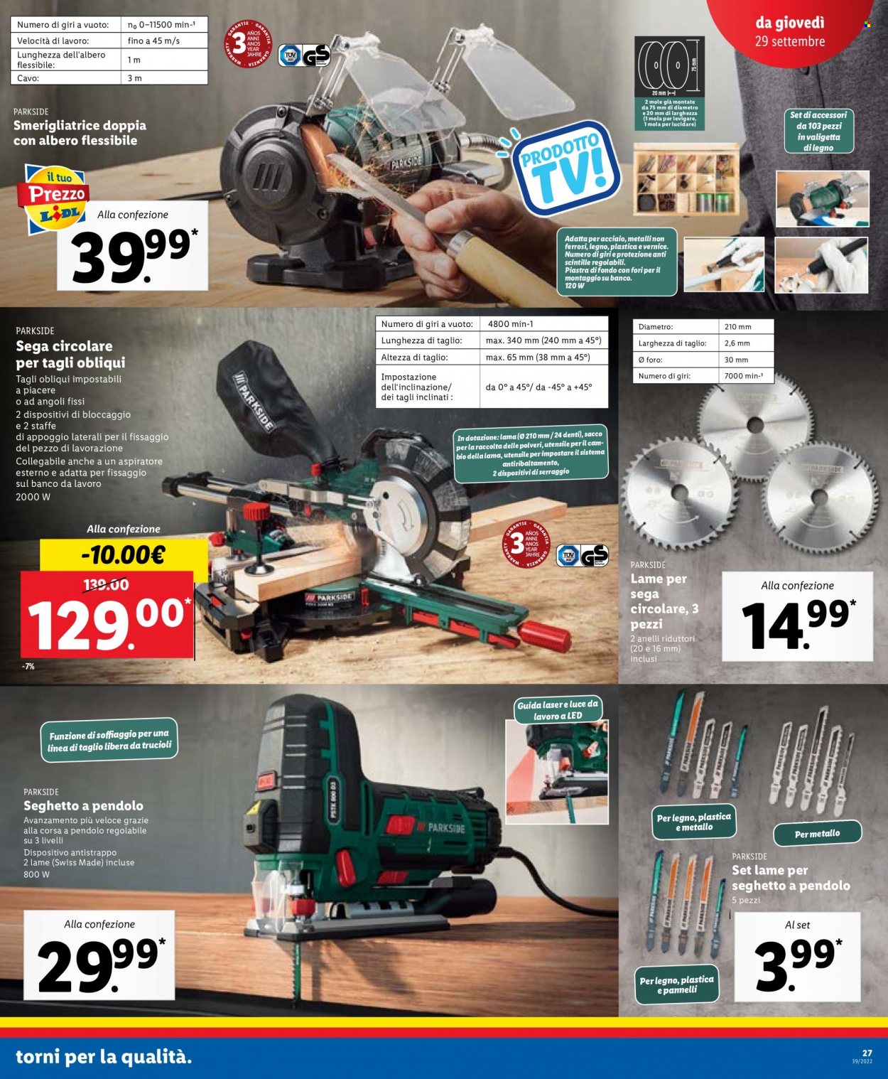 Volantino Lidl - 26/9/2022 - 2/10/2022. Pagina 27