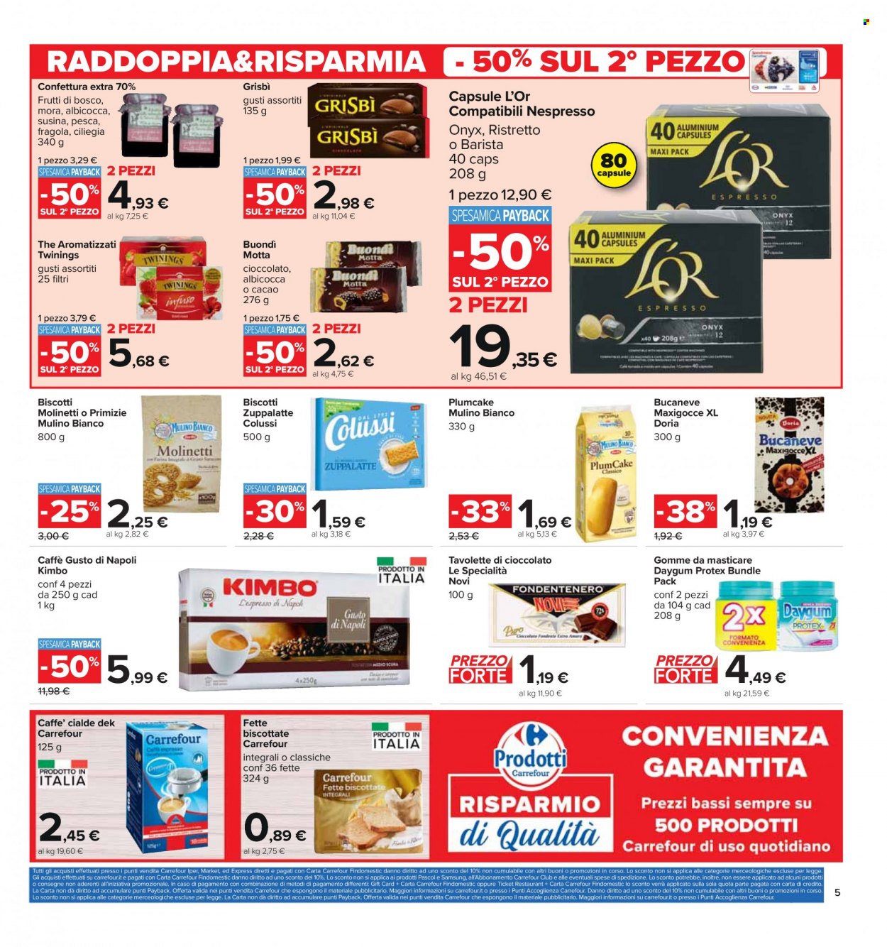 Volantino Carrefour - 26/9/2022 - 5/10/2022. Pagina 5