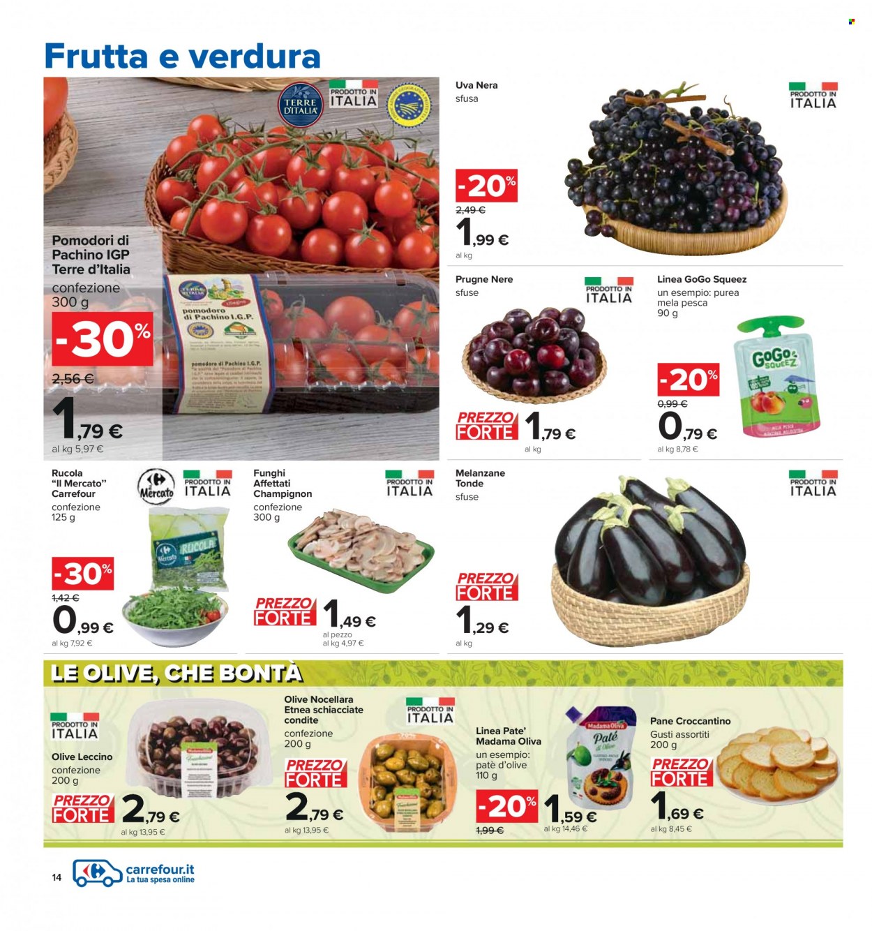 Volantino Carrefour - 26/9/2022 - 5/10/2022. Pagina 14