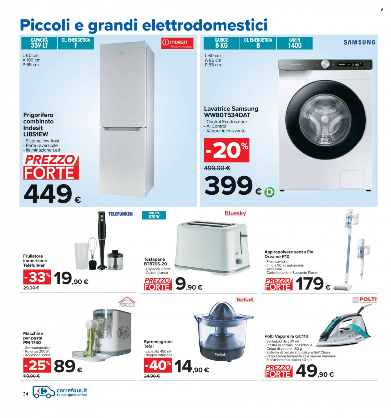 Volantino Carrefour - 26/9/2022 - 5/10/2022. Pagina 34