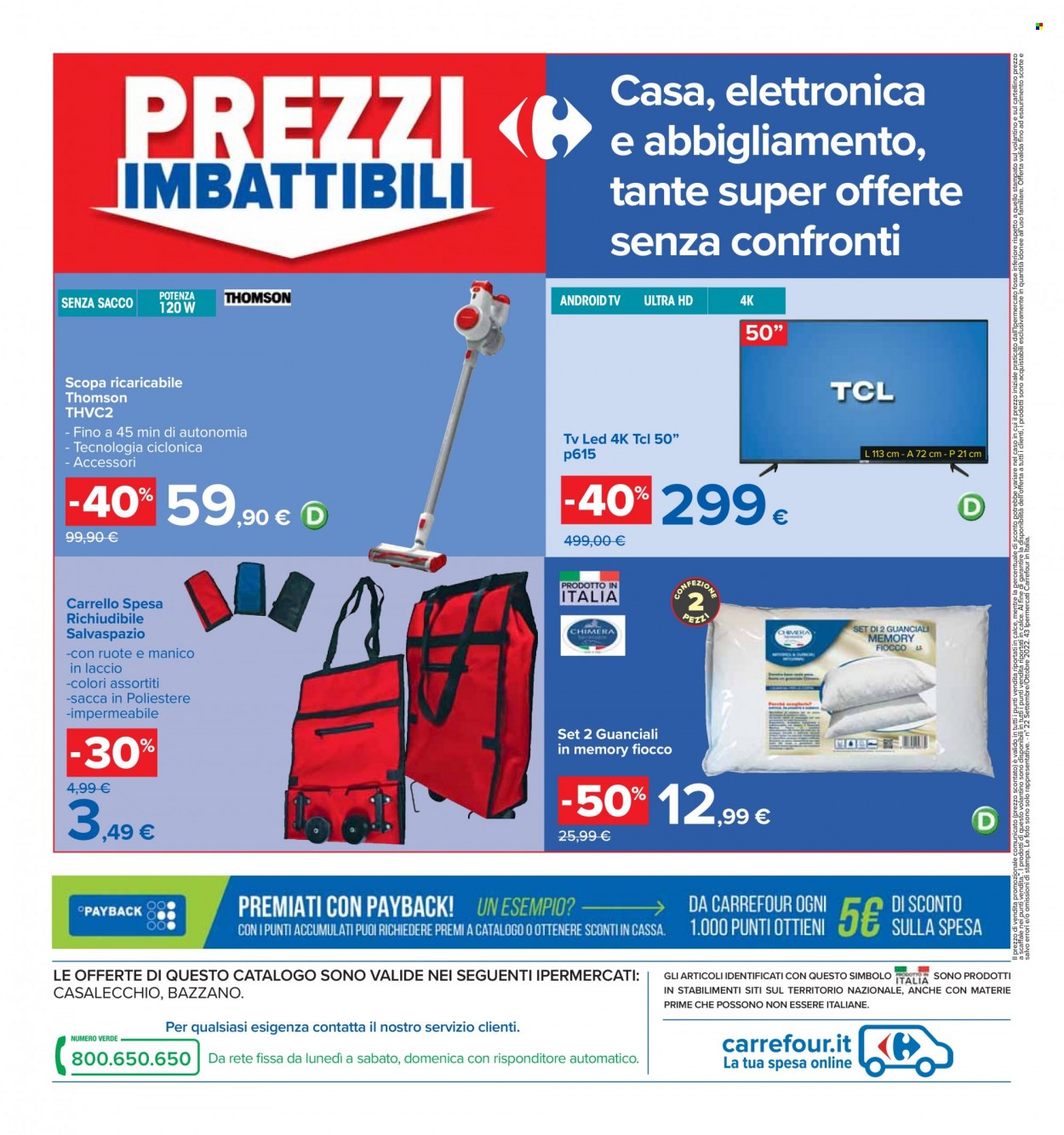 Volantino Carrefour - 26/9/2022 - 5/10/2022. Pagina 50