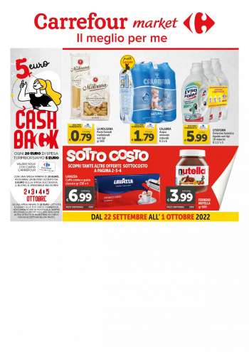 Volantino Carrefour - 22/9/2022 - 1/10/2022.