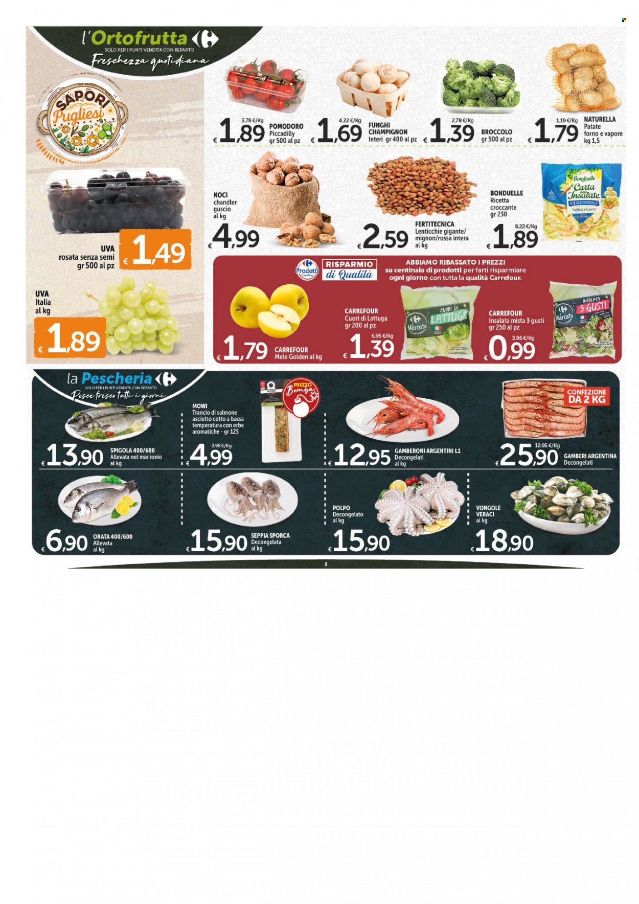 Volantino Carrefour - 22/9/2022 - 1/10/2022. Pagina 8