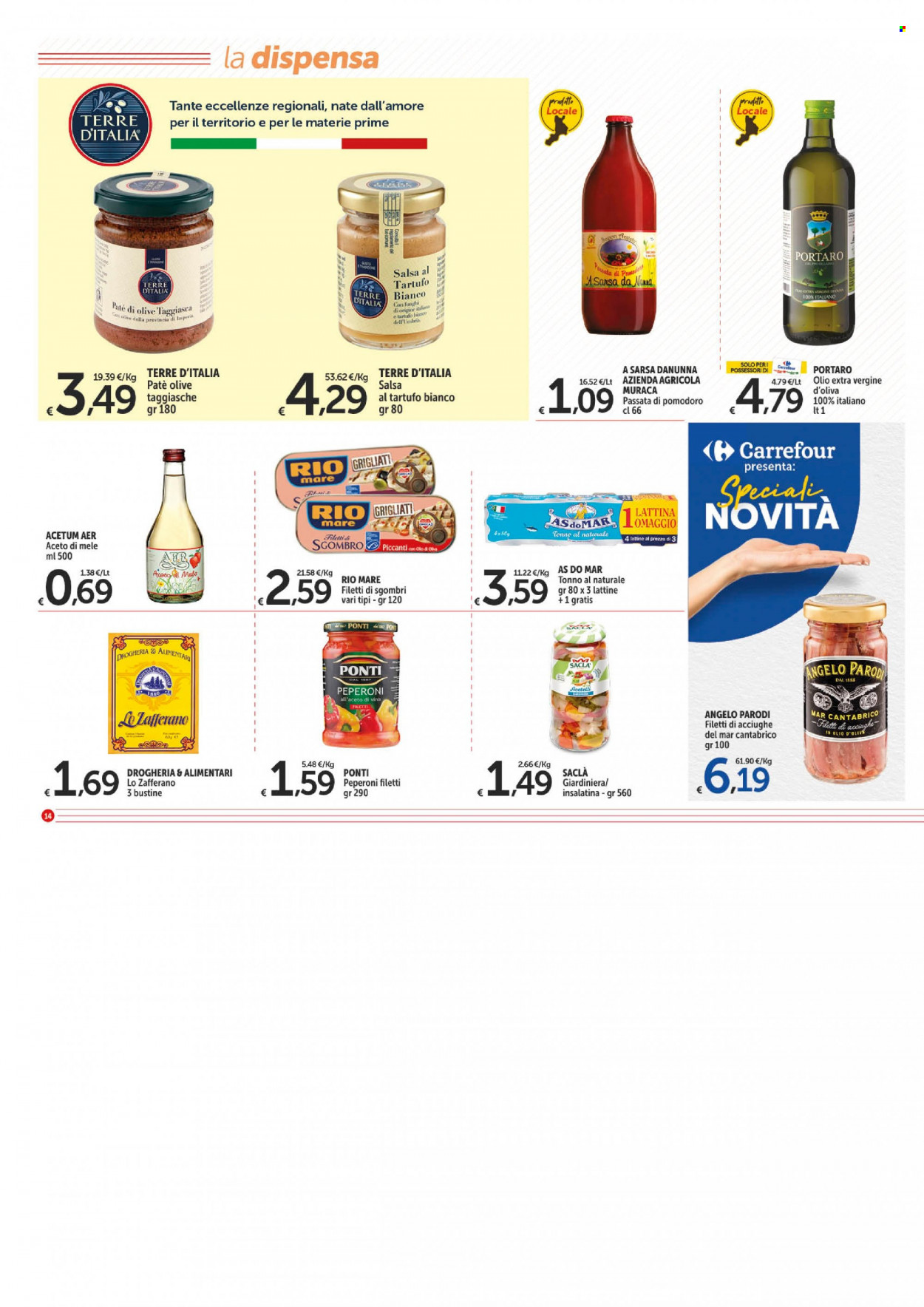 Volantino Carrefour - 22/9/2022 - 1/10/2022. Pagina 14