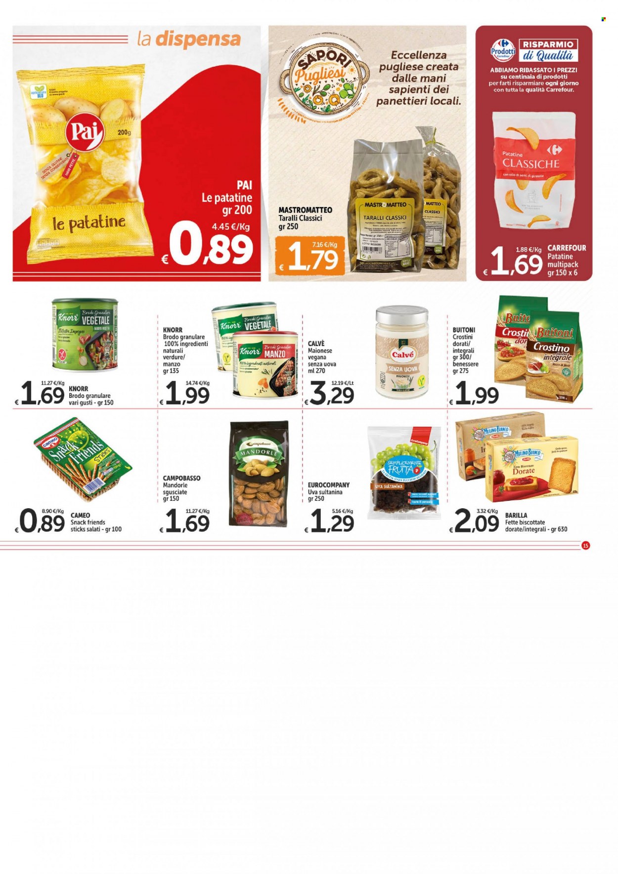 Volantino Carrefour - 22/9/2022 - 1/10/2022. Pagina 15