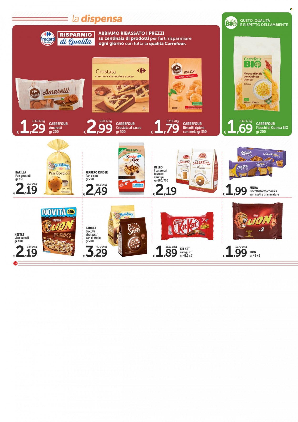 Volantino Carrefour - 22/9/2022 - 1/10/2022. Pagina 16
