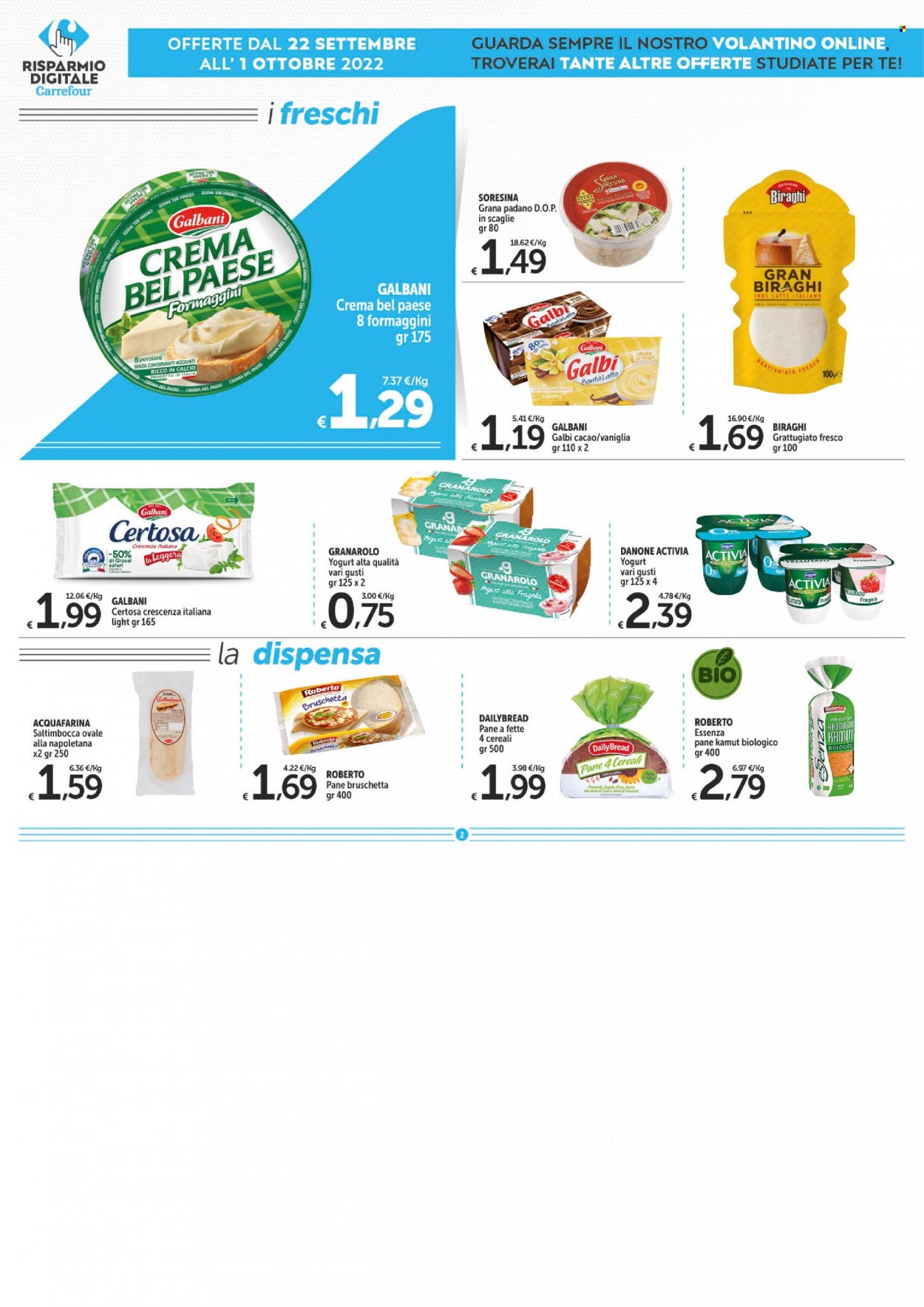 Volantino Carrefour - 22/9/2022 - 1/10/2022. Pagina 26