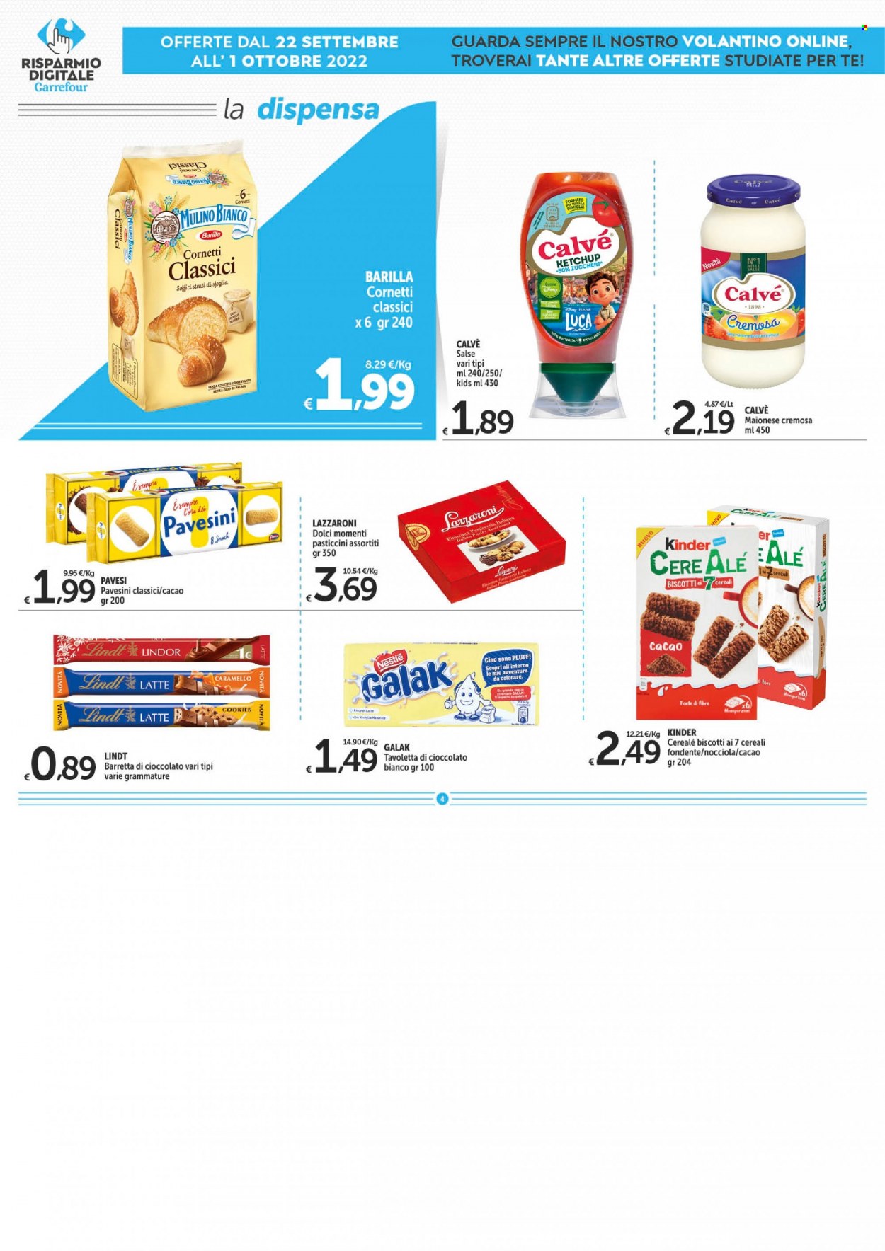 Volantino Carrefour - 22/9/2022 - 1/10/2022. Pagina 28