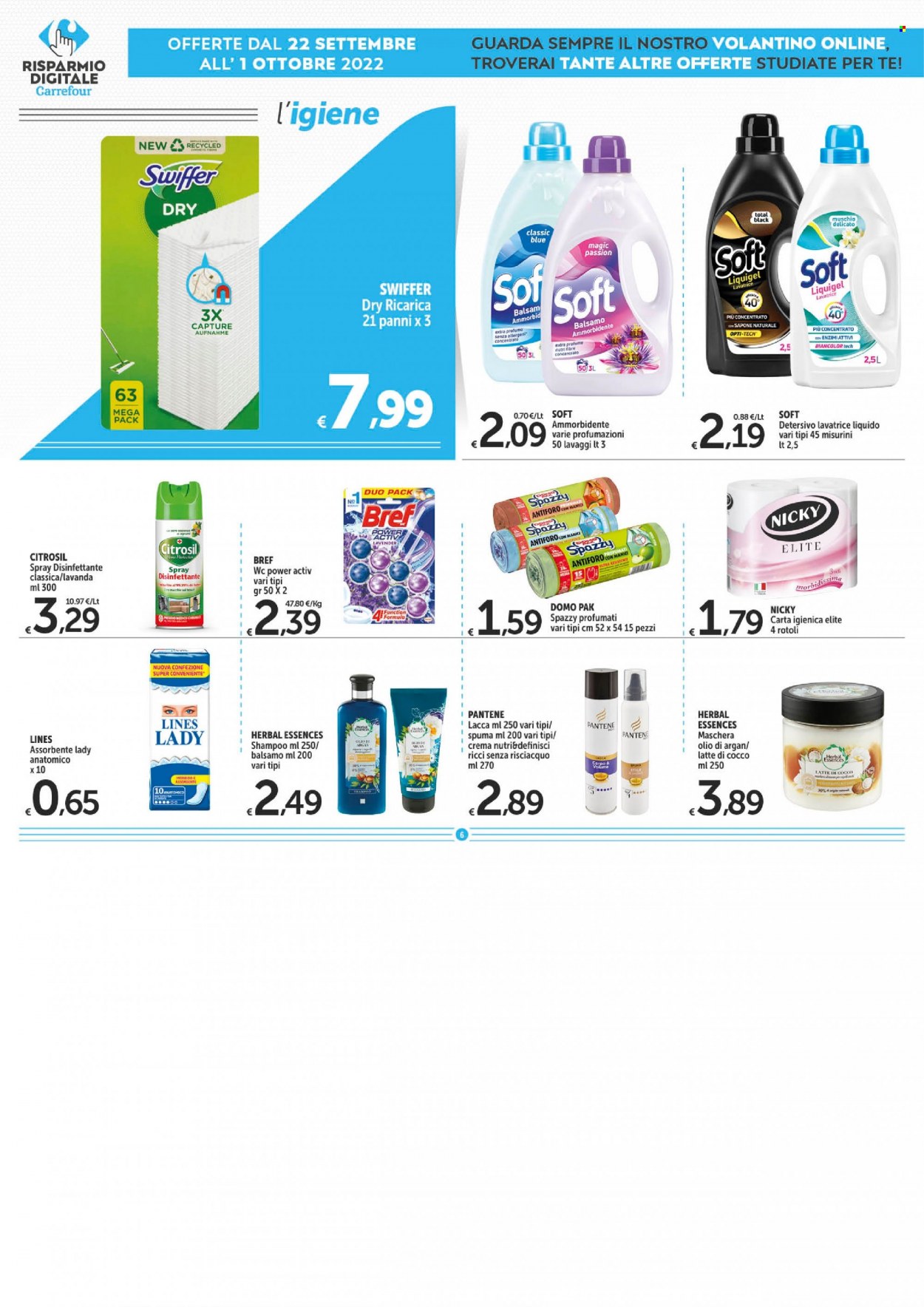 Volantino Carrefour - 22/9/2022 - 1/10/2022. Pagina 30