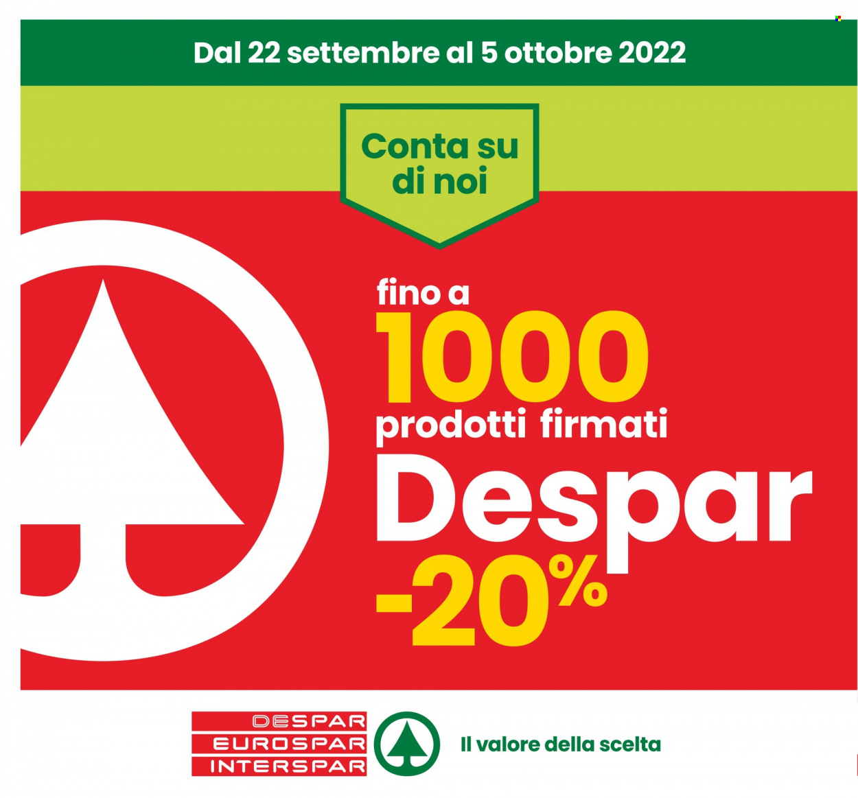 Volantino Eurospar - 22/9/2022 - 5/10/2022. Pagina 8