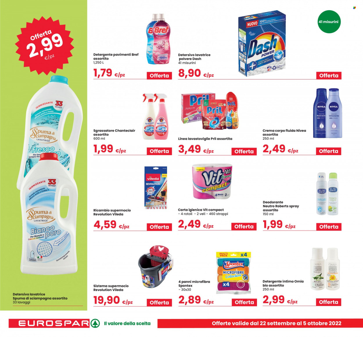 Volantino Eurospar - 22/9/2022 - 5/10/2022. Pagina 20