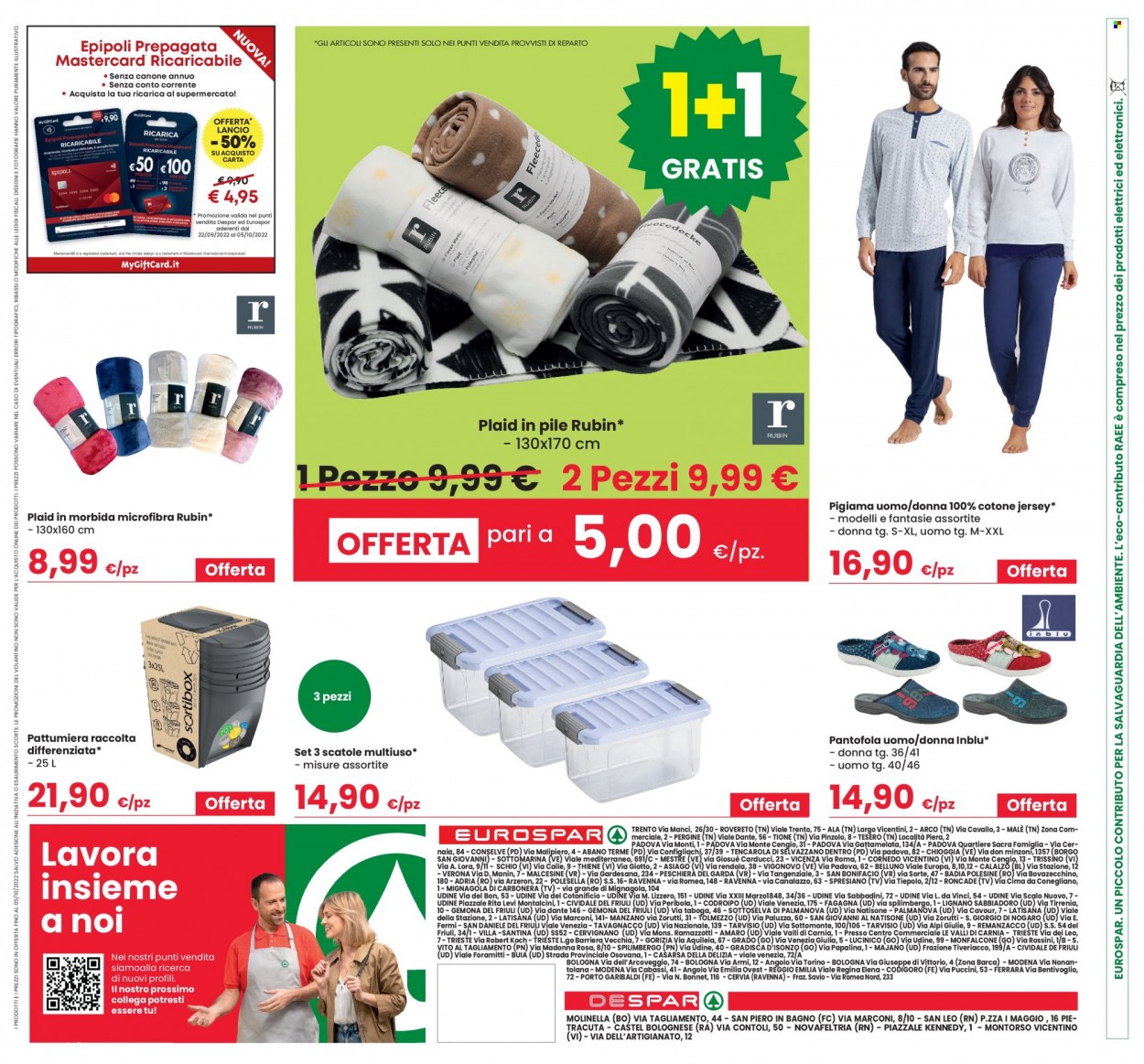 Volantino Eurospar - 22/9/2022 - 5/10/2022. Pagina 24