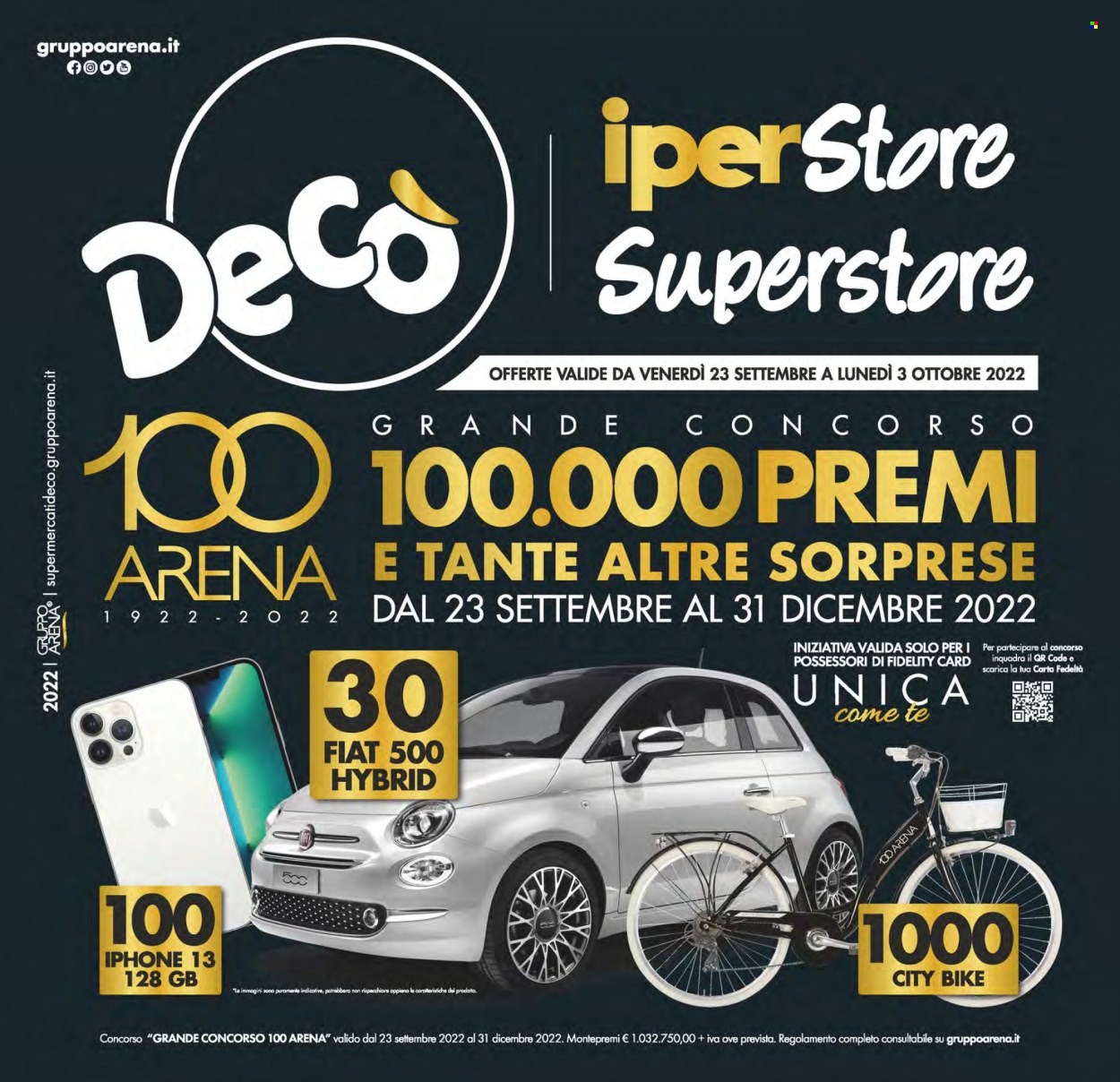 Volantino Deco - 23/9/2022 - 3/10/2022. Pagina 1
