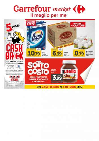 Volantino Carrefour - 22/9/2022 - 1/10/2022.