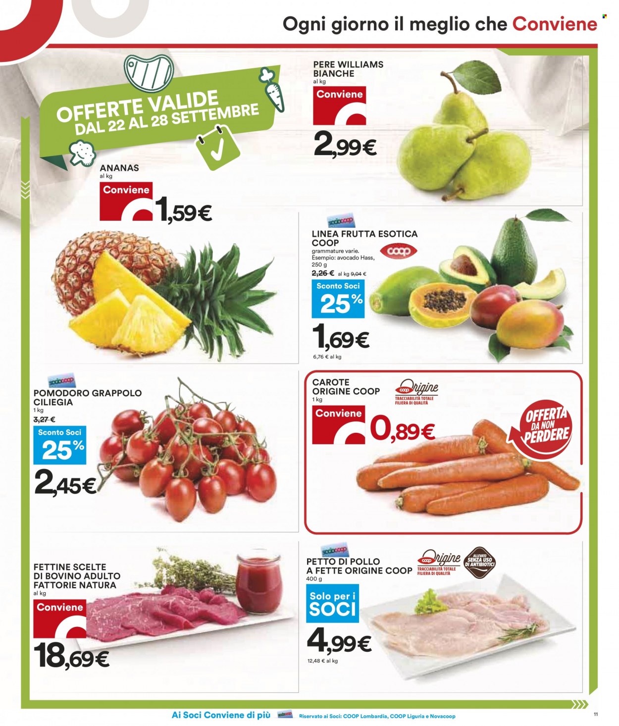 Volantino Coop - 22/9/2022 - 5/10/2022. Pagina 11