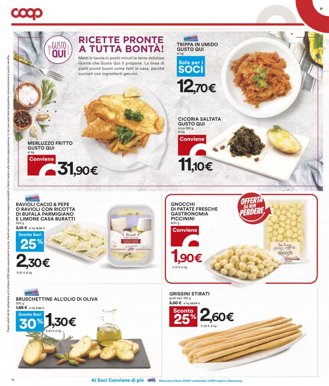 Volantino Coop - 22/9/2022 - 5/10/2022. Pagina 14
