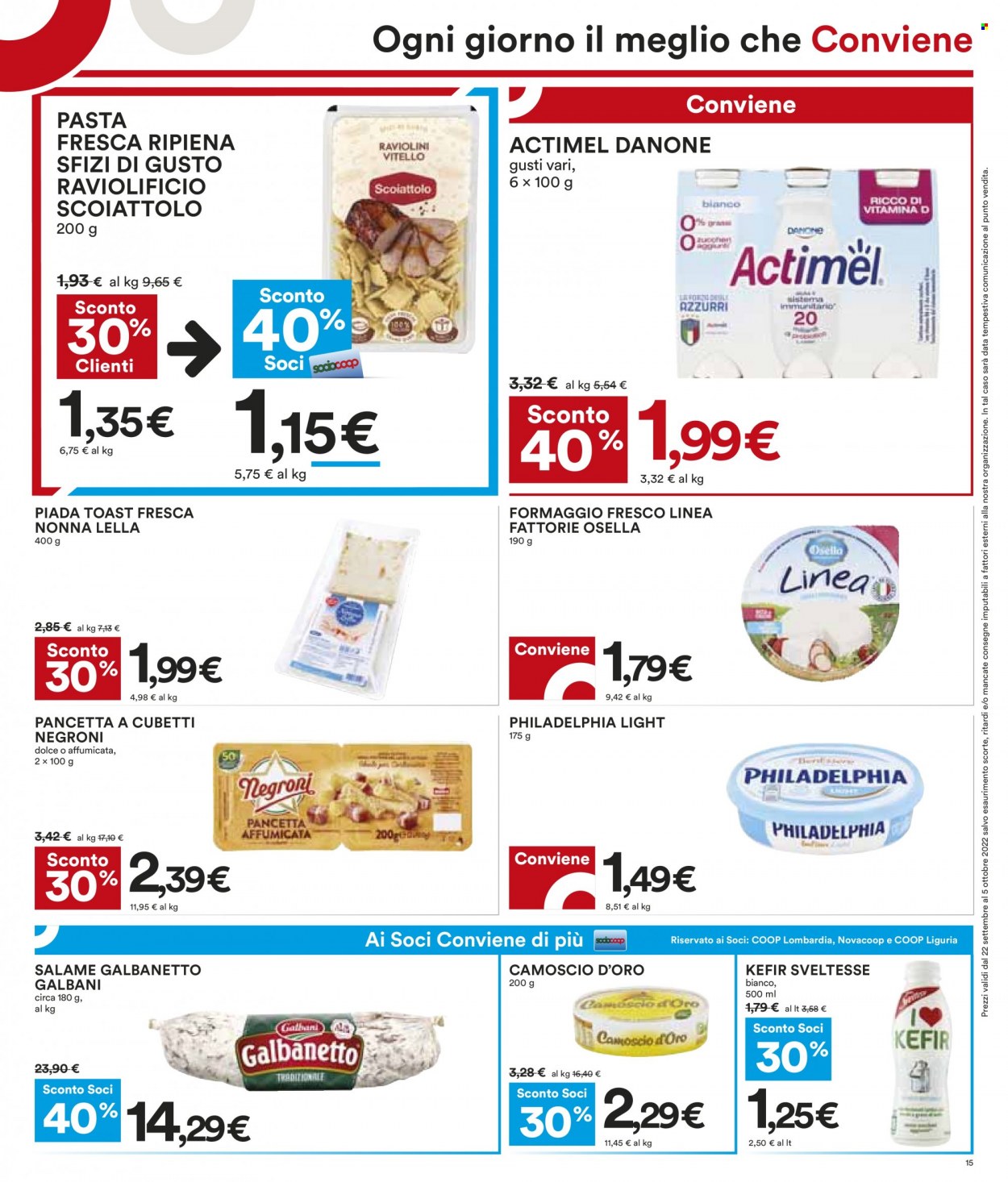 Volantino Coop - 22/9/2022 - 5/10/2022. Pagina 15