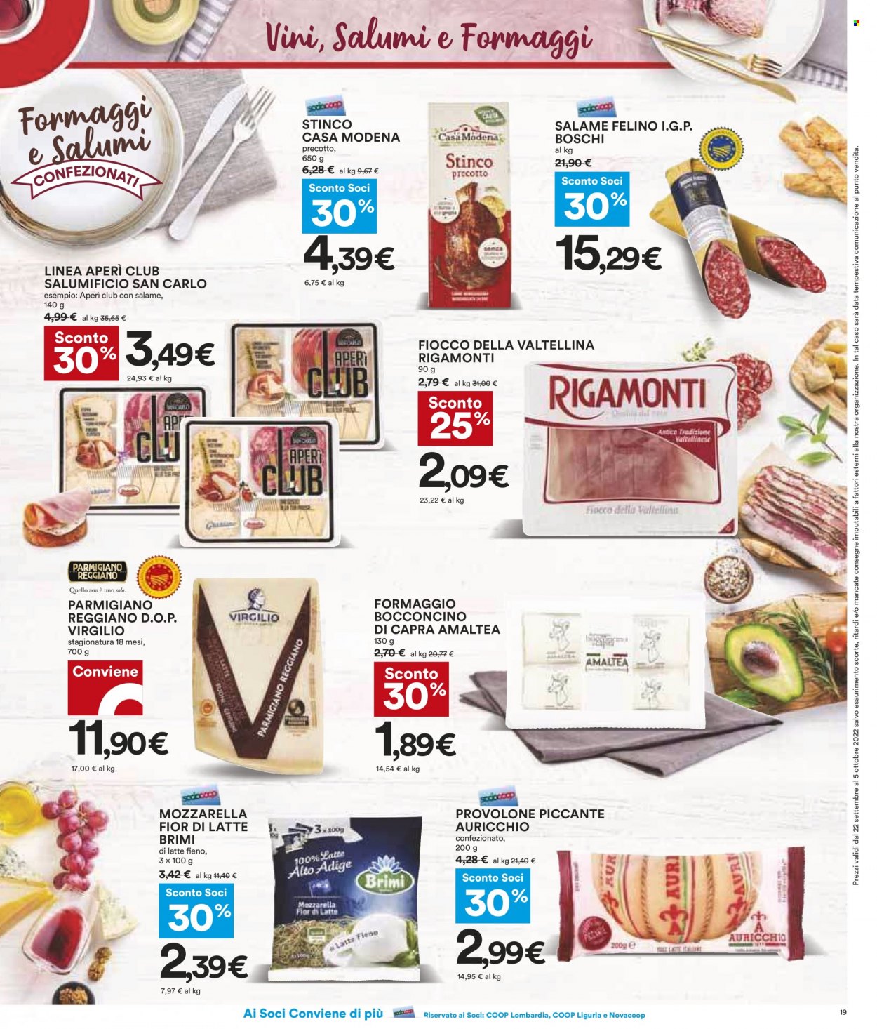 Leták Coop - 22.9.2022 - 5.10.2022. Strana 19