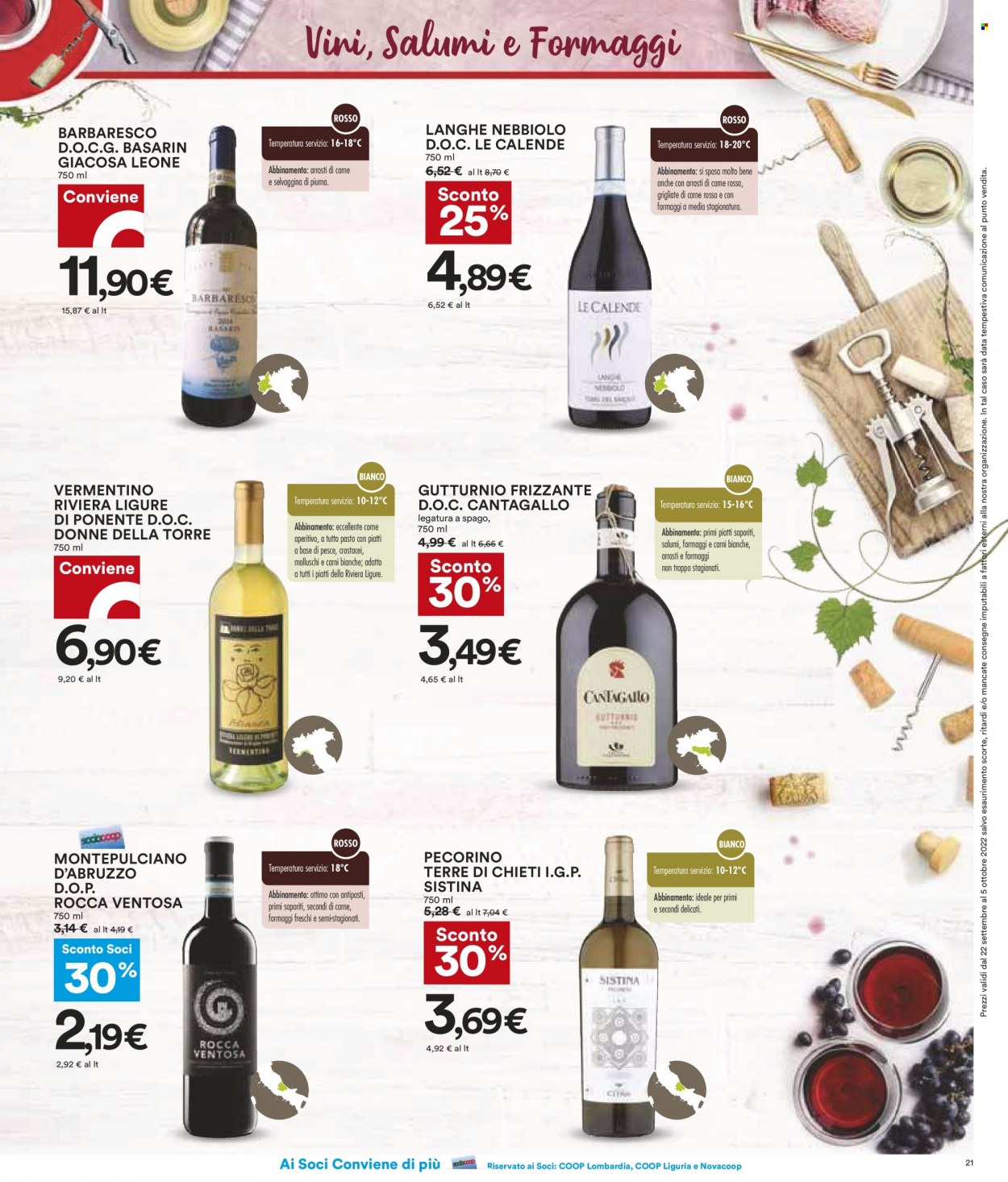 Leták Coop - 22.9.2022 - 5.10.2022. Strana 21