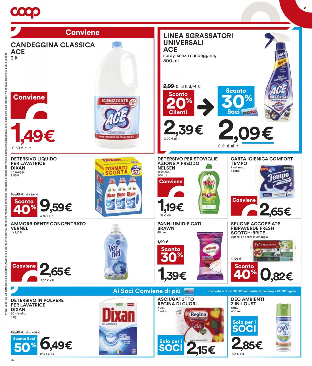 Leták Coop - 22.9.2022 - 5.10.2022. Strana 26