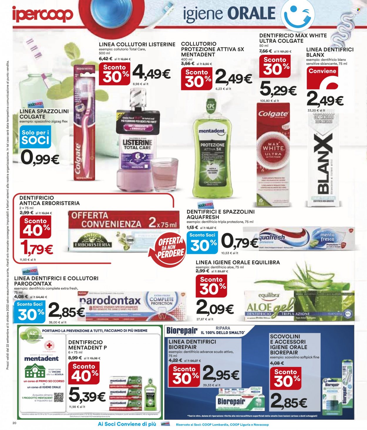 Volantino Coop - 22/9/2022 - 5/10/2022. Pagina 20