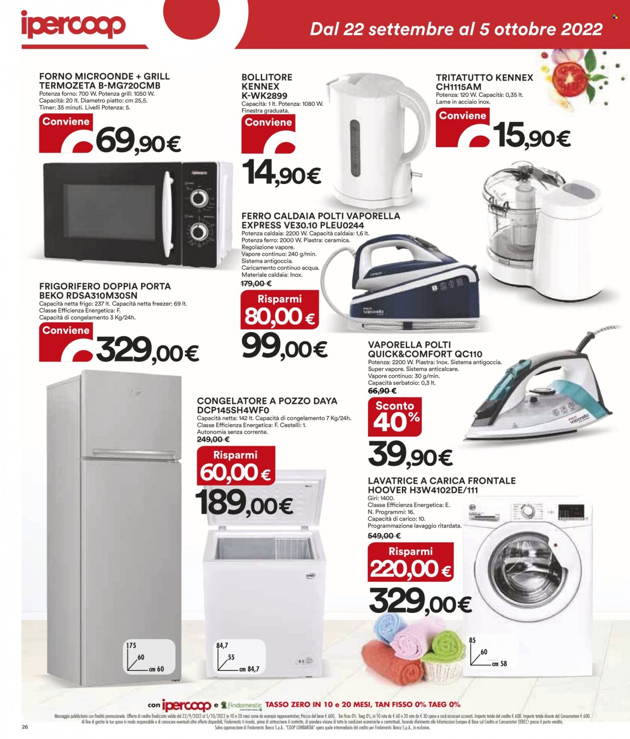 Volantino Coop - 22/9/2022 - 5/10/2022. Pagina 26