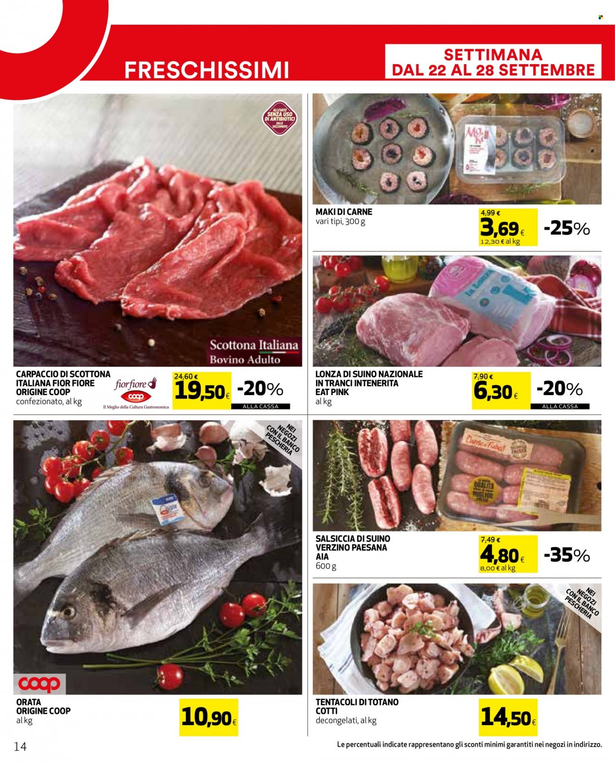 Volantino Coop - 22/9/2022 - 5/10/2022. Pagina 14