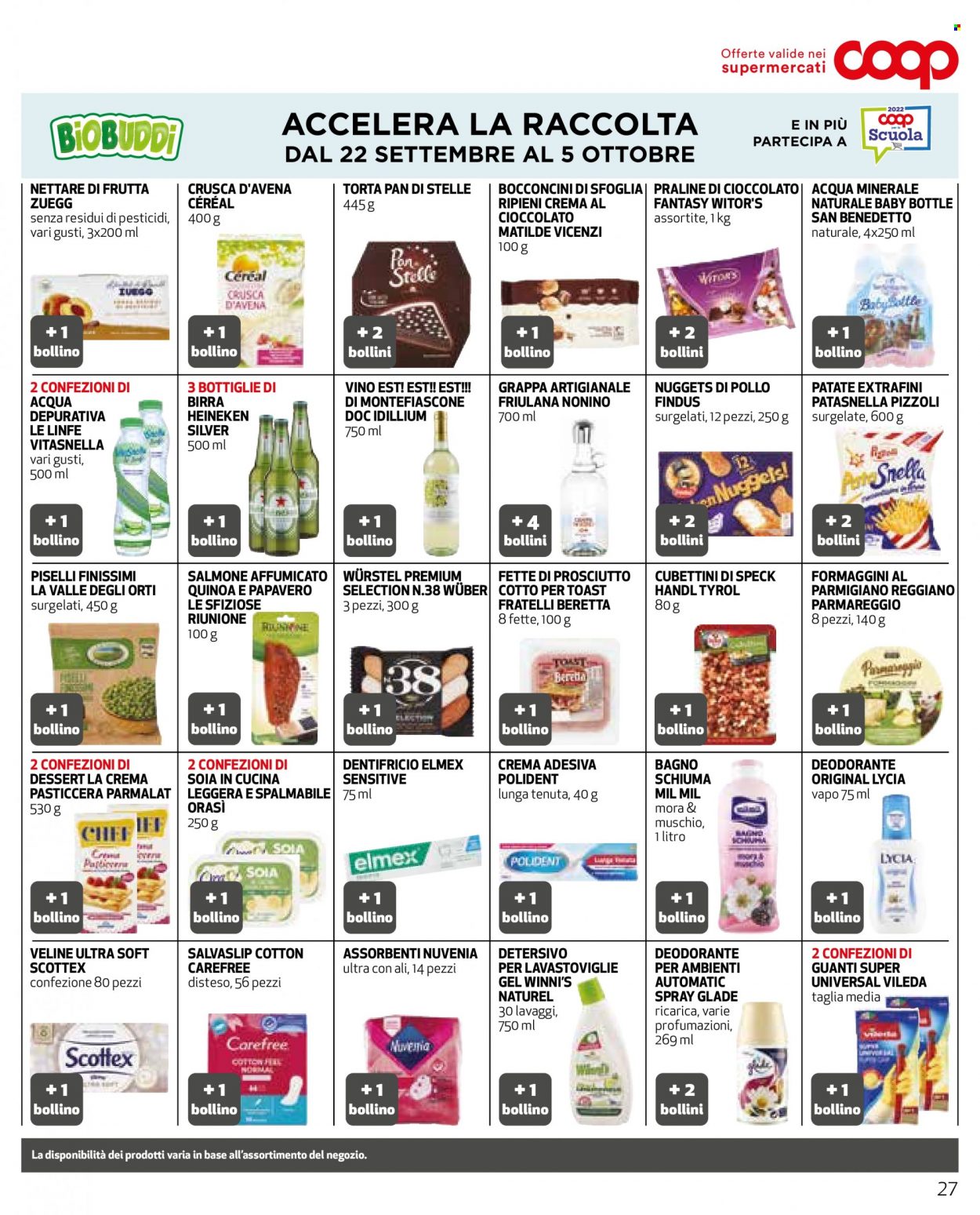 Volantino Coop - 22/9/2022 - 5/10/2022. Pagina 27