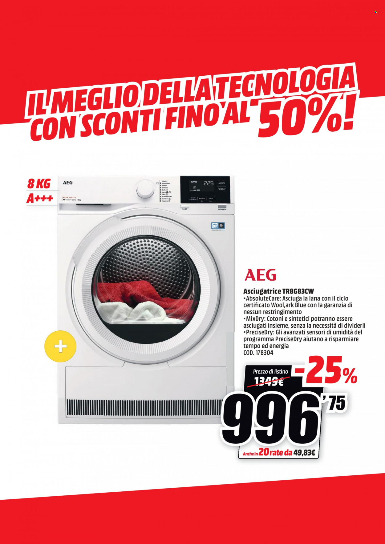 Volantino MediaWorld - 15/9/2022 - 29/9/2022. Pagina 40