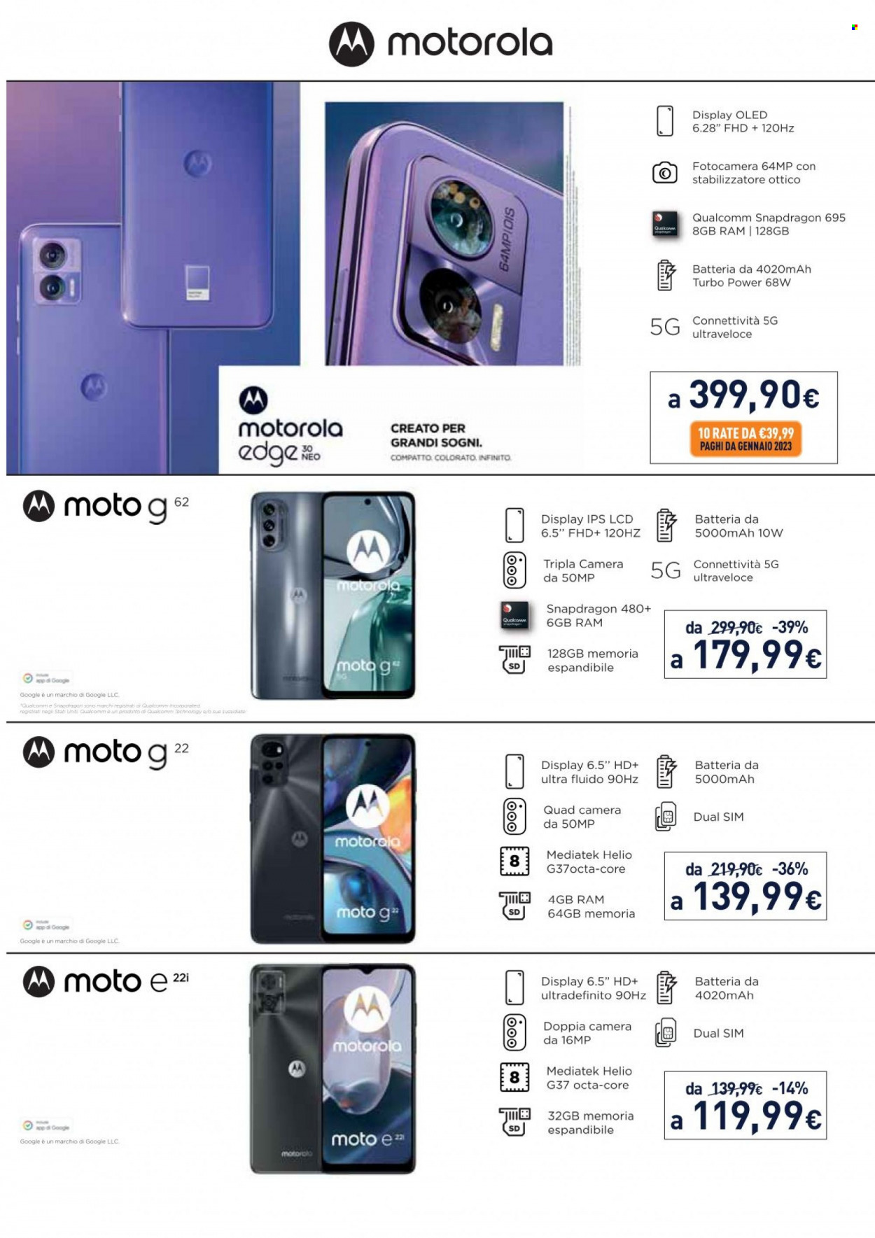 Volantino Unieuro - 23/9/2022 - 6/10/2022. Pagina 30