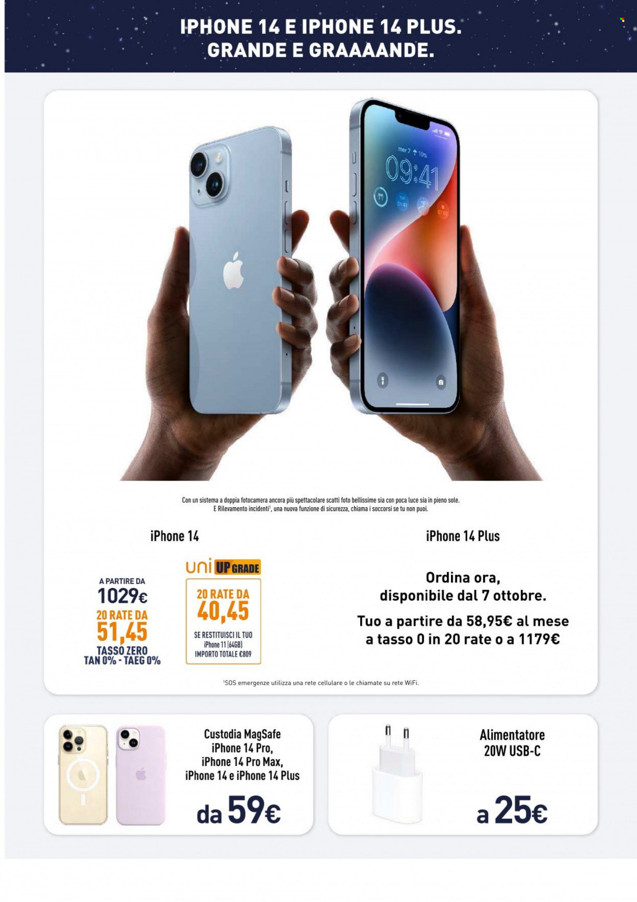 Volantino Unieuro - 23/9/2022 - 6/10/2022. Pagina 3