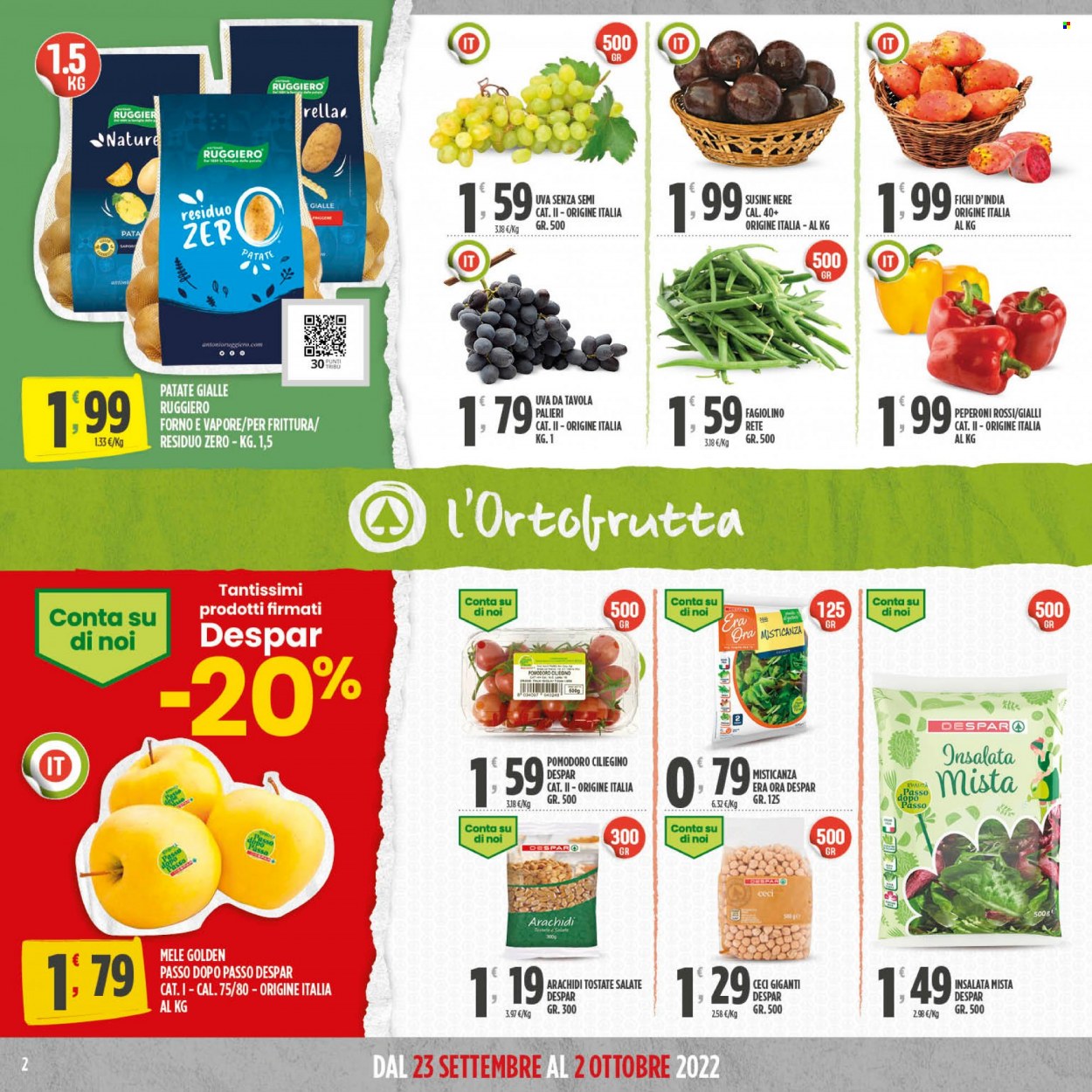 Volantino Interspar - 23/9/2022 - 2/10/2022. Pagina 2