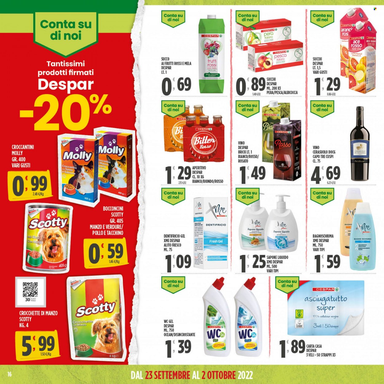 Volantino Interspar - 23/9/2022 - 2/10/2022. Pagina 16