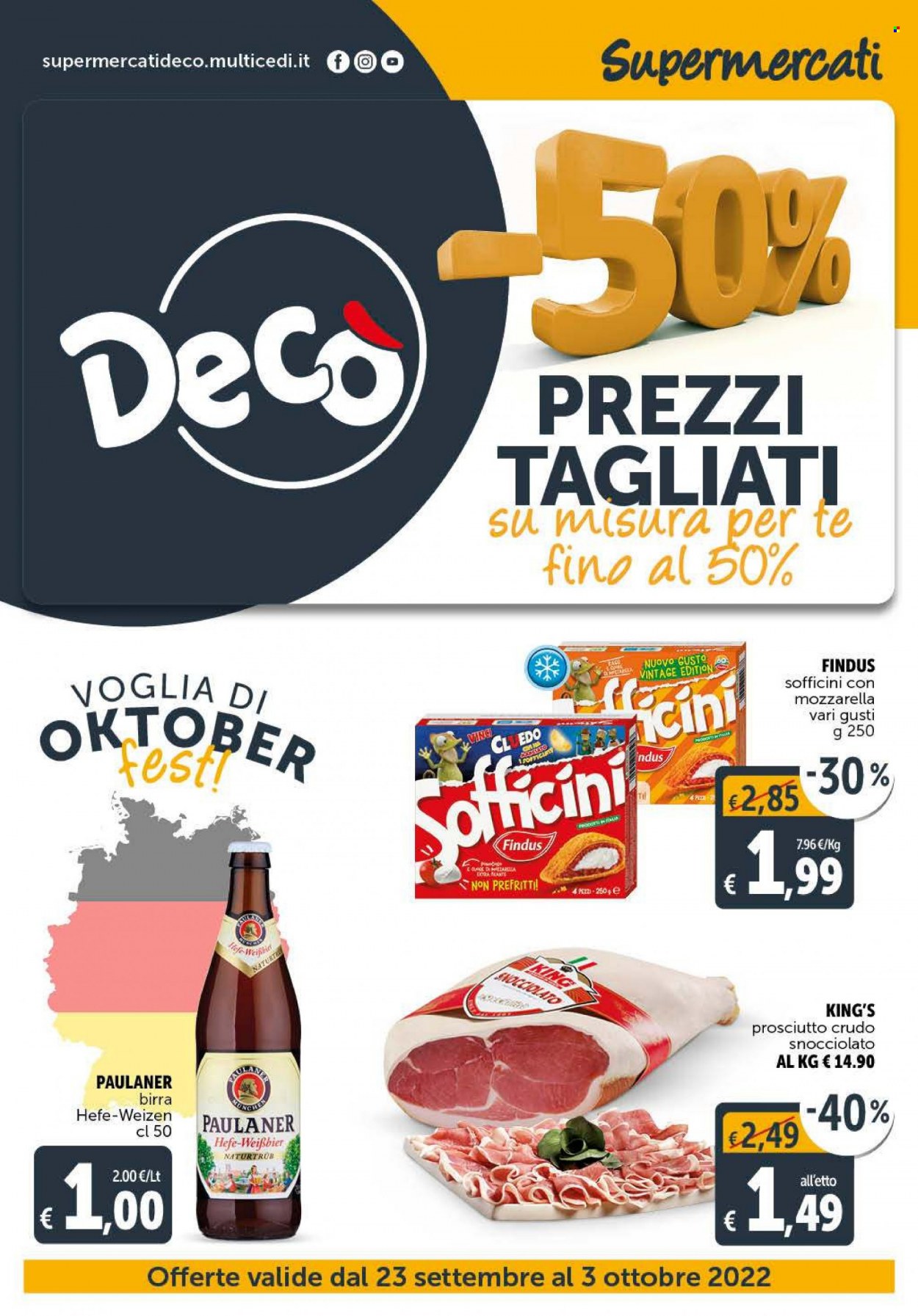 Volantino Deco - 23/9/2022 - 3/10/2022. Pagina 1