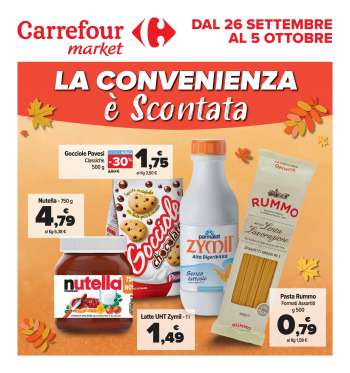 Volantino Carrefour - 26/9/2022 - 5/10/2022.
