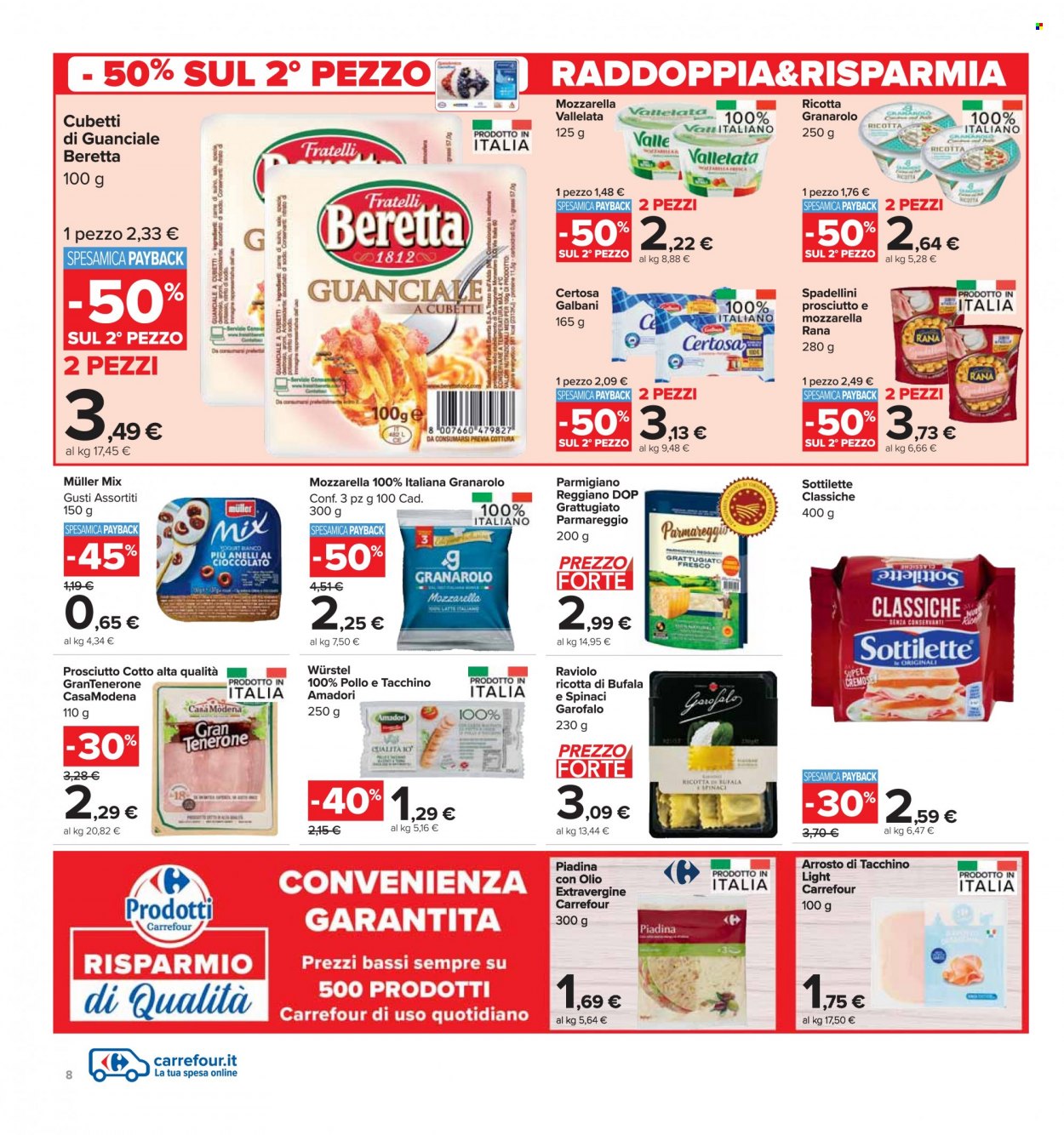 Volantino Carrefour - 26/9/2022 - 5/10/2022. Pagina 8