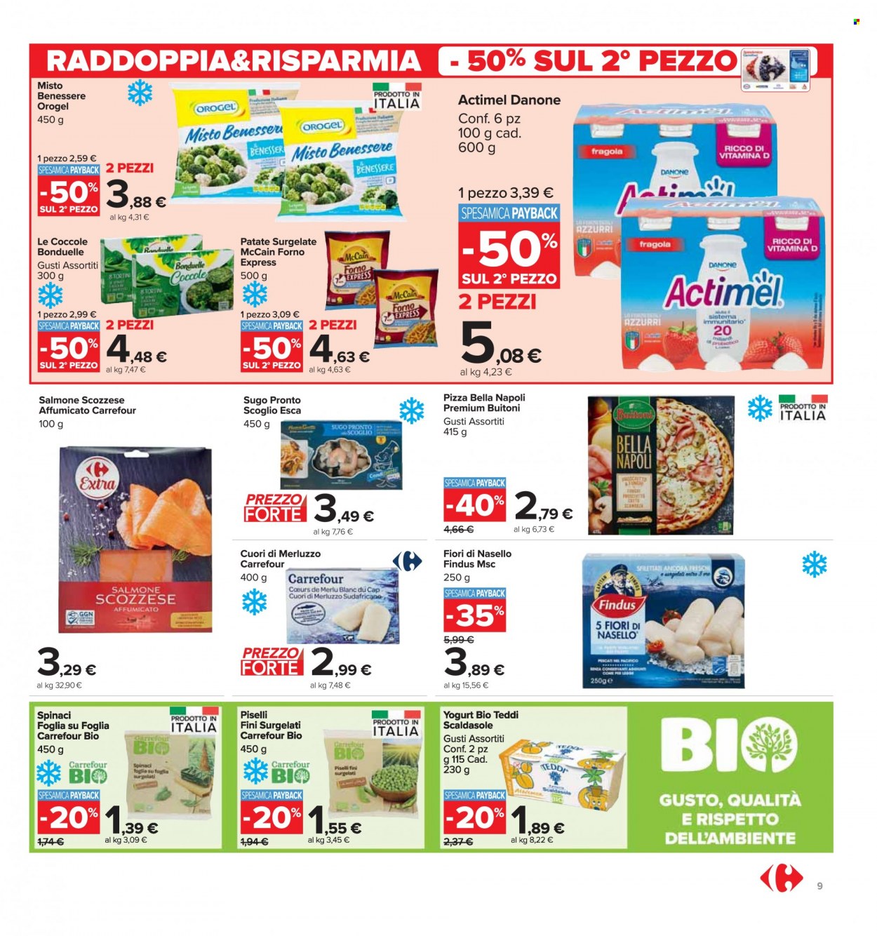 Volantino Carrefour - 26/9/2022 - 5/10/2022. Pagina 9