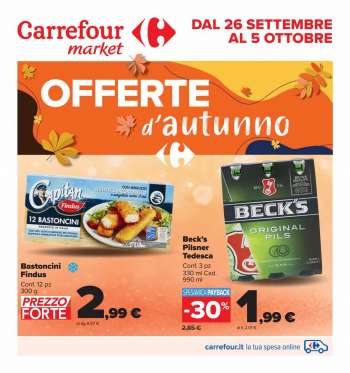 Volantino Carrefour - 26/9/2022 - 5/10/2022.