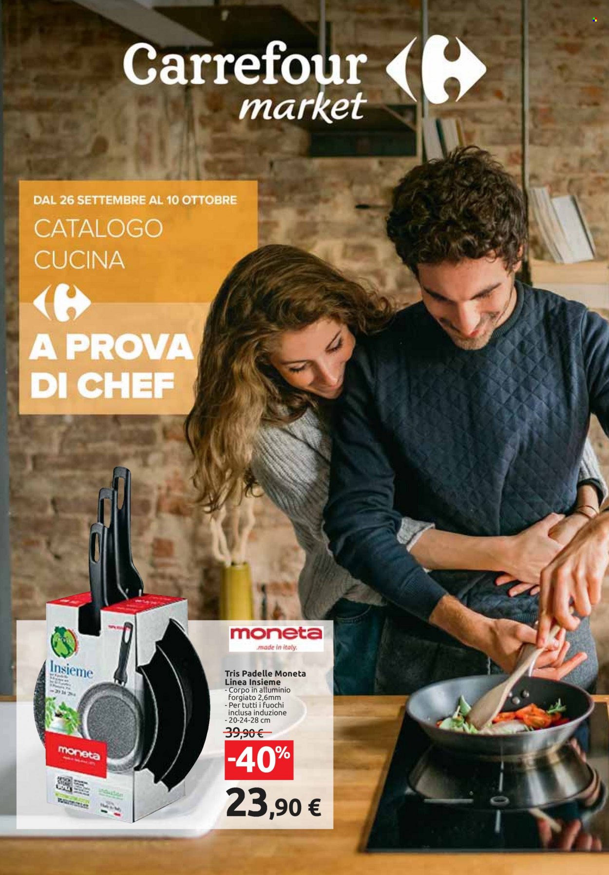 Volantino Carrefour - 26/9/2022 - 10/10/2022. Pagina 1