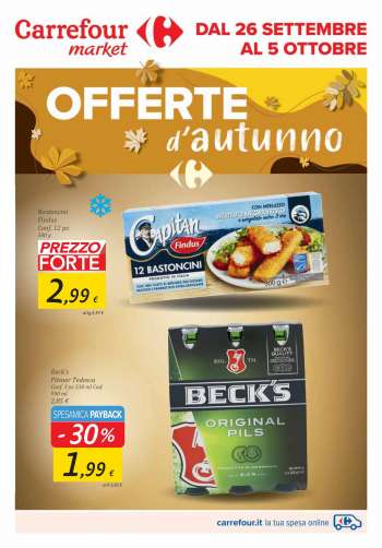Volantino Carrefour - 26/9/2022 - 5/10/2022.