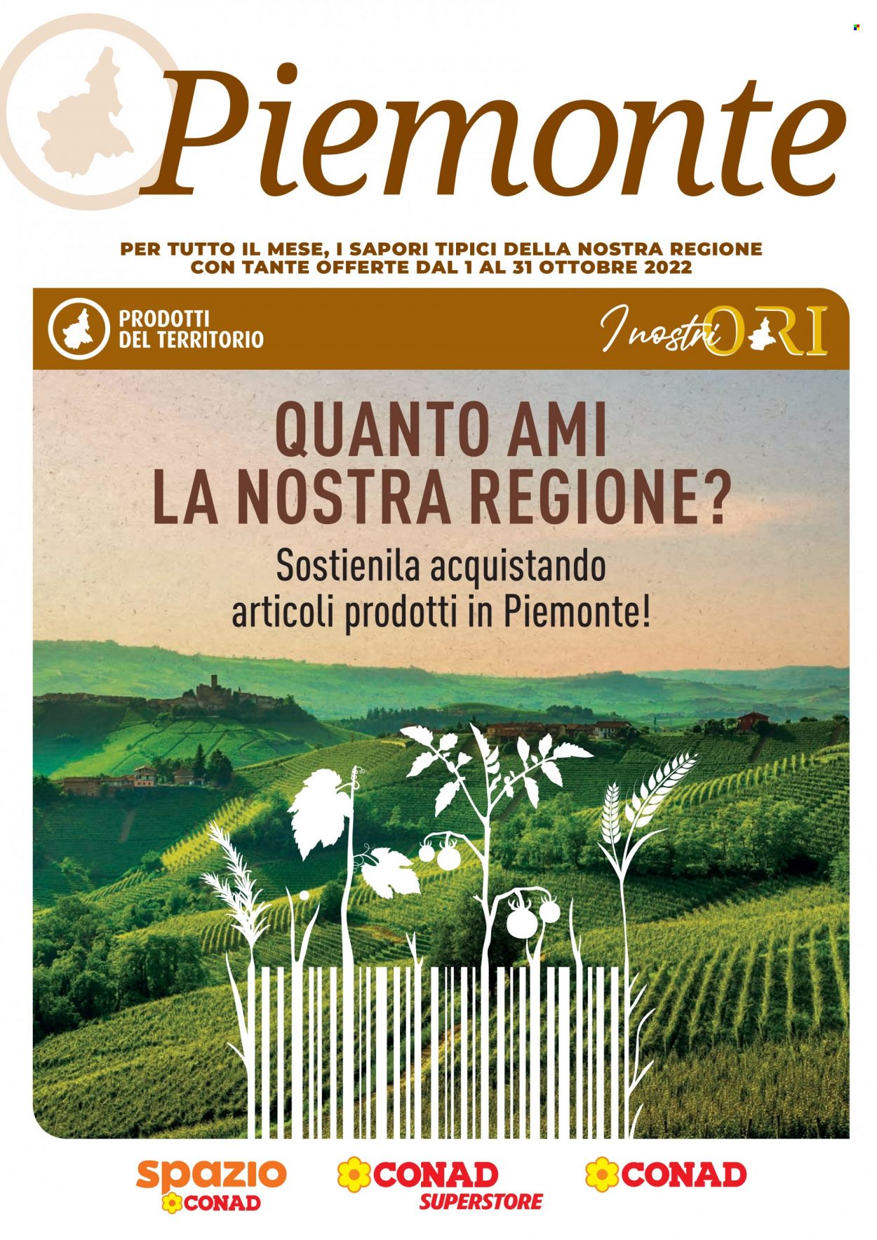 Leták Conad - 1.10.2022 - 31.10.2022. Strana 1