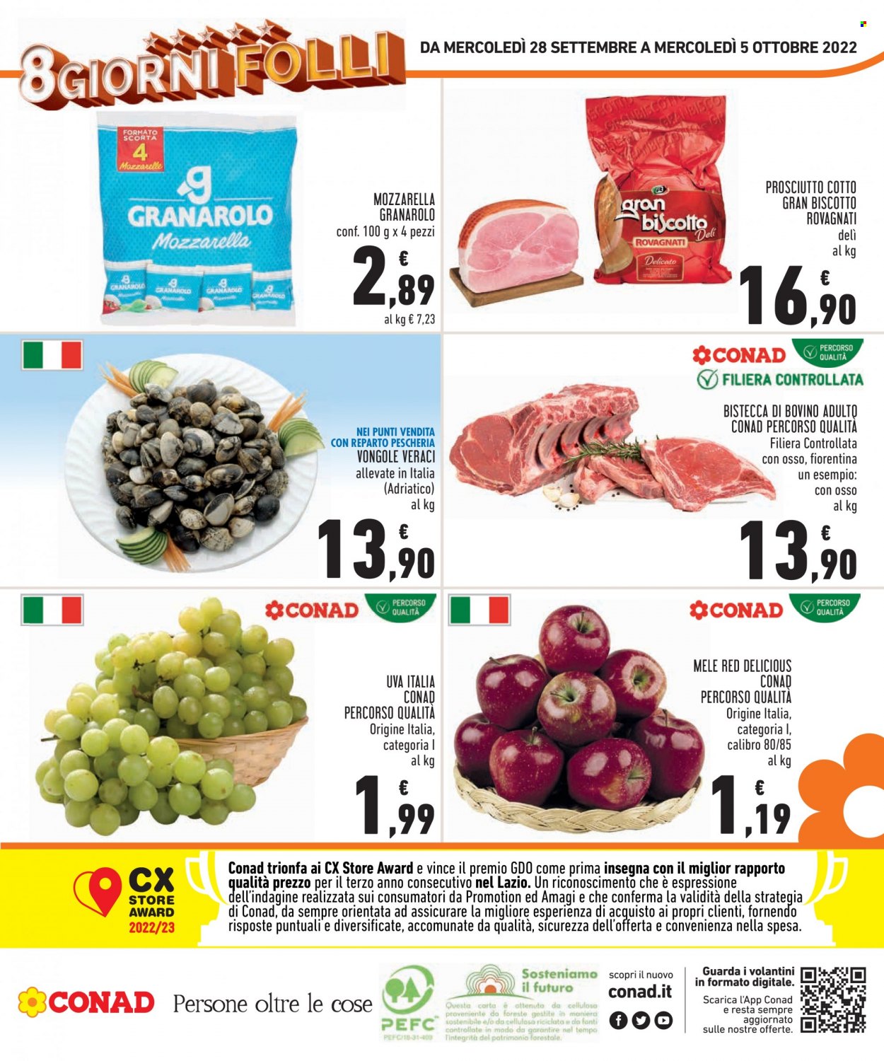 Volantino Conad - 28/9/2022 - 5/10/2022. Pagina 4