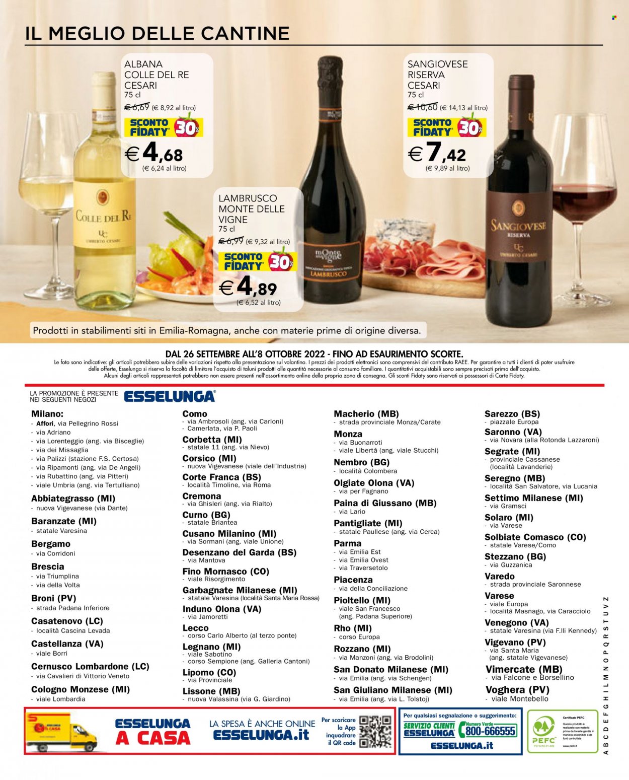 Volantino Esselunga - 26/9/2022 - 8/10/2022. Pagina 24