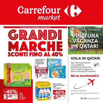 Volantino Carrefour - 26/9/2022 - 5/10/2022.