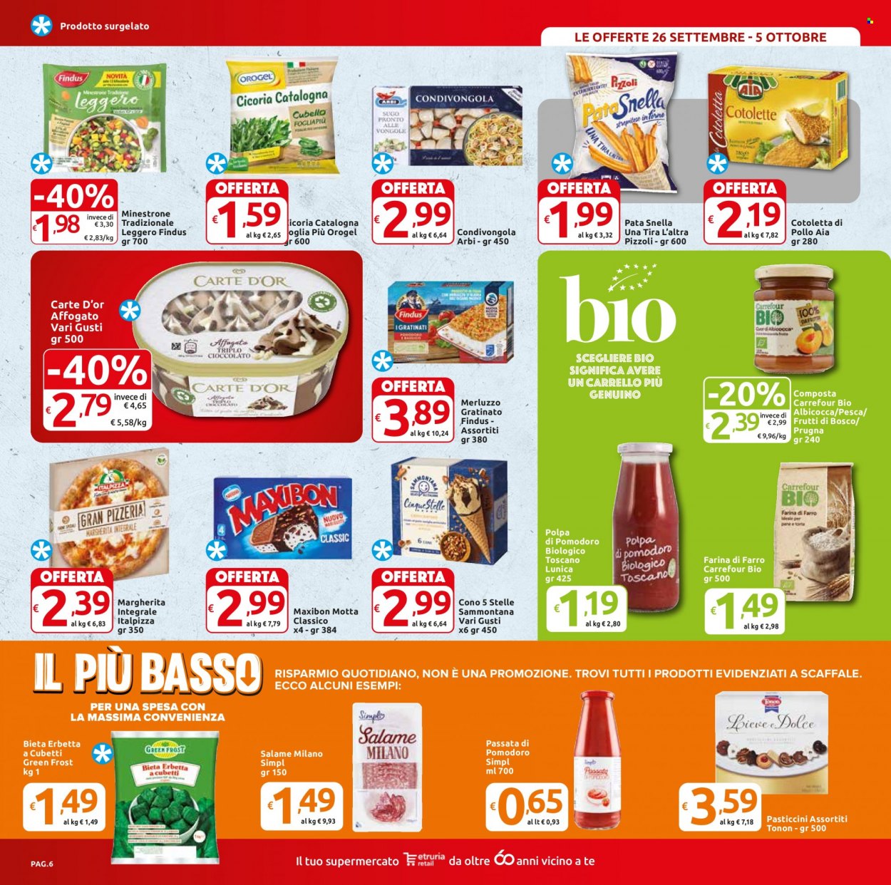 Volantino Carrefour - 26/9/2022 - 5/10/2022. Pagina 6
