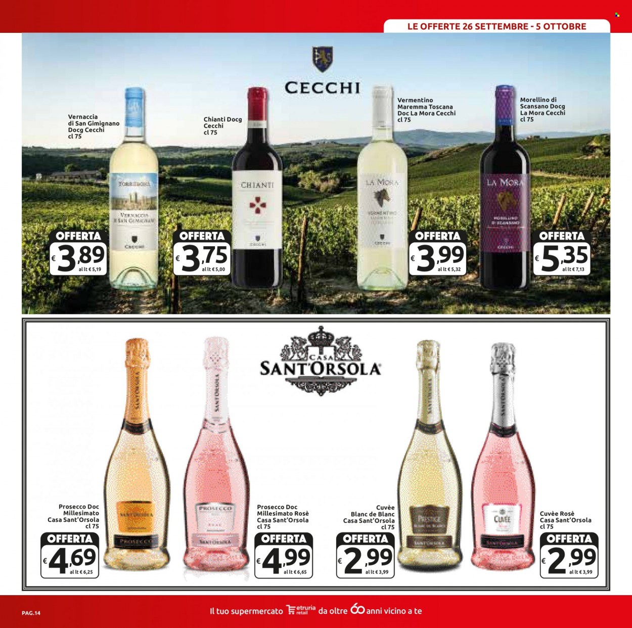 Volantino Carrefour - 26/9/2022 - 5/10/2022. Pagina 14