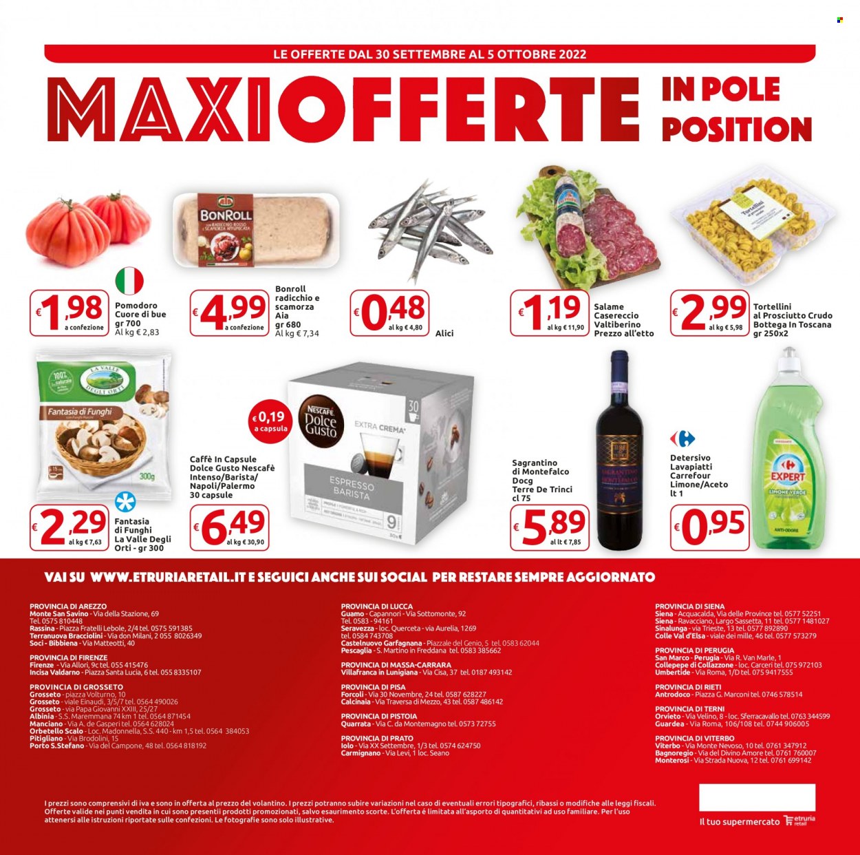 Volantino Carrefour - 26/9/2022 - 5/10/2022. Pagina 16