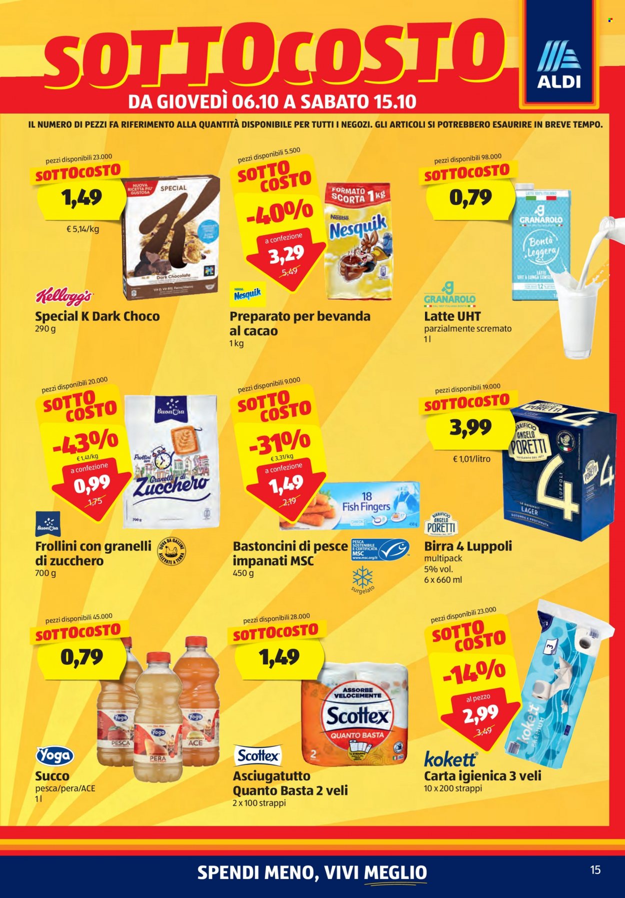Volantino Aldi - 3/10/2022 - 9/10/2022. Pagina 15