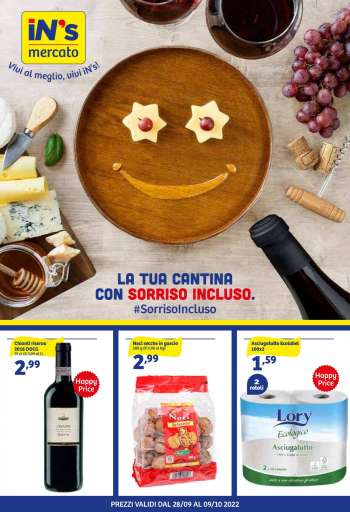 Volantino iN's Mercato - 28/9/2022 - 9/10/2022.